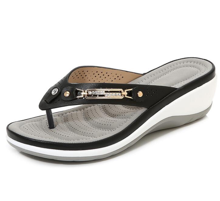 Deichma Sandalen | Damen-Flipflops mit ergonomischem Fußbett