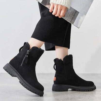 Salvira Damen-Schneestiefel - gefüttert, elegant & nie wieder kalte Füße_schwarz_4_lieblingsladen