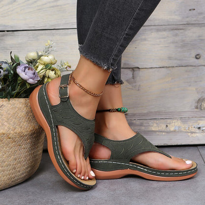 Gaboura Sandalen | Damensandalen mit ergonomischem Fußbett
