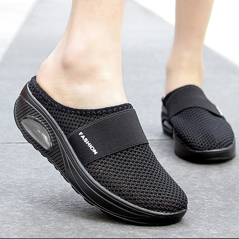 Deichna Fashion-Fit Schuhe | Slip-on Turnschuhe für Frauen mit weichem Fußbett