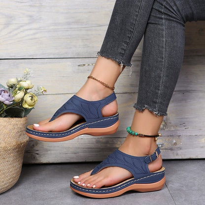 Gaboura Sandalen | Damensandalen mit ergonomischem Fußbett