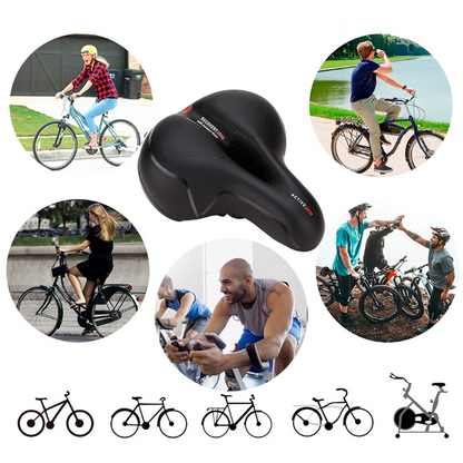 Perfekter Fahrradsattel - extra weich & bequem, inkl. Reflektor 6