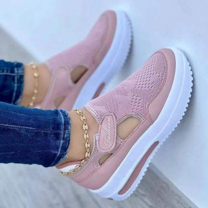 Zora Slip-On | Atmungsaktiver Damen-Trainer, rosa