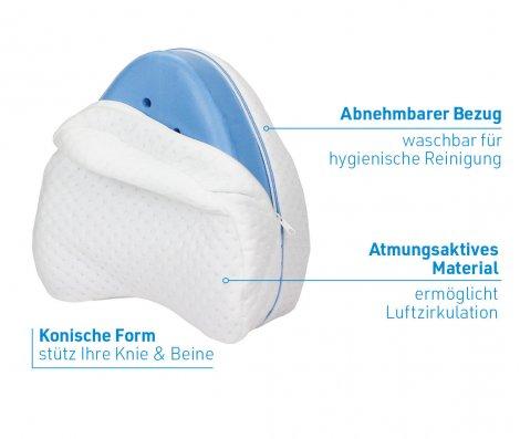Ergonomisches Knie- und Beinruhekissen