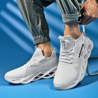 Unisex-Sneakers "Mucci" - elastisch, Barfuss-kompatibel, atmungsaktiv_weiß