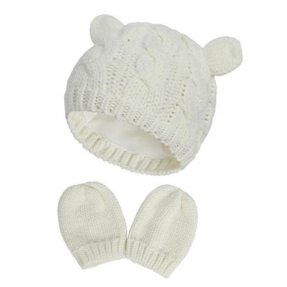 Baby-Winterset (Mütze und Handschuhe)