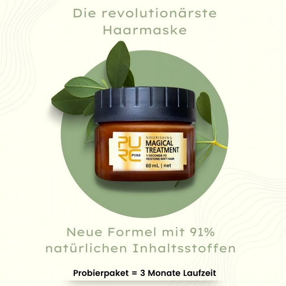 Haarmaske - Molekulare Haarwurzelbehandlung