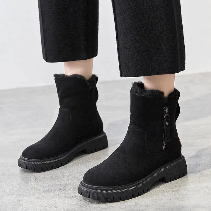 Salvira Damen-Schneestiefel - gefüttert, elegant & nie wieder kalte Füße_schwarz_2_lieblingsladen