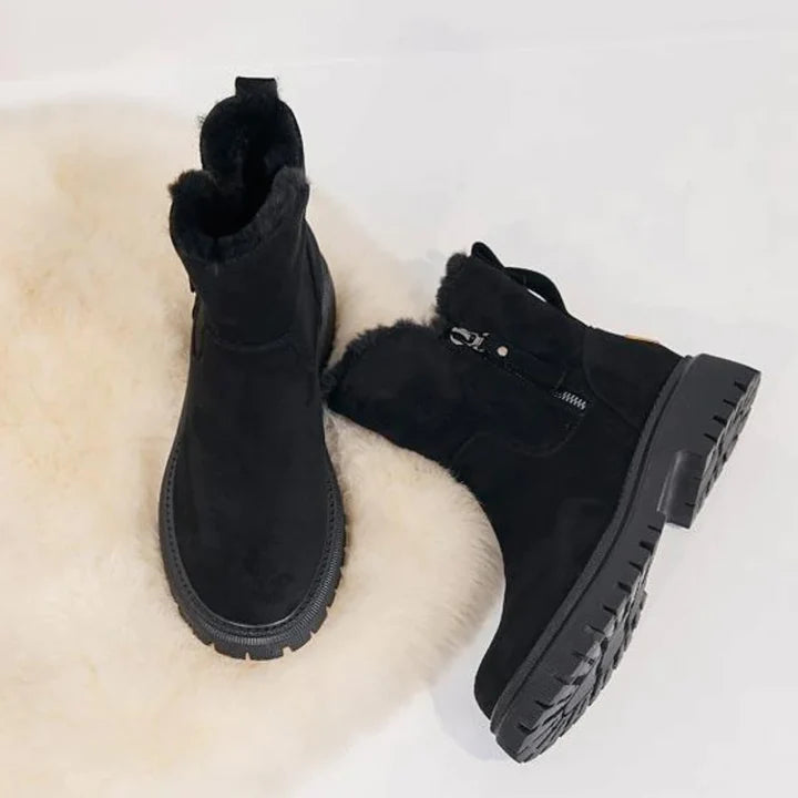 Salvira Damen-Schneestiefel - gefüttert, elegant & nie wieder kalte Füße_schwarz_1_Lieblingsladen