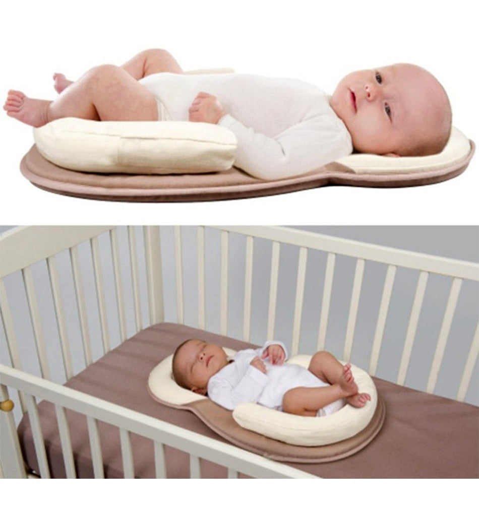 Verstellbares Babybett - gegen Plattkopf und Verdauungsprobleme braun  4