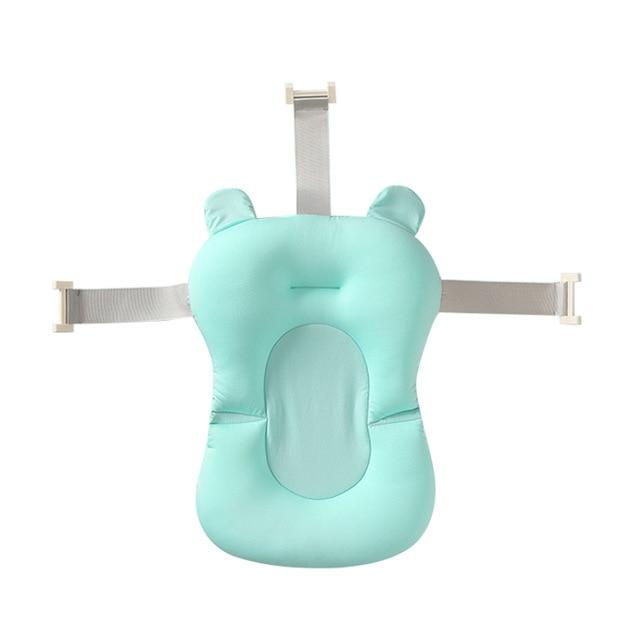Badewannenkissen für Babys inkl. Sicherheitsgurt_blau