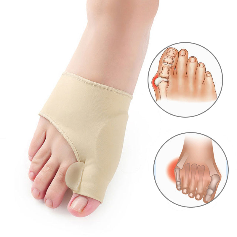 Orthopädische Ballenkorrektur 1 Paar (links + rechts) bei Polyneuropathie in den Füßen & Hallux Valgus