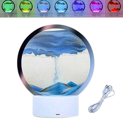 Sand Light™ | Die Kunst des Sandes in der Tiefsee blau