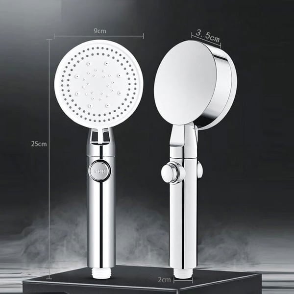 Powershower Duschkopf- 70% weniger Wasserverbrauch
