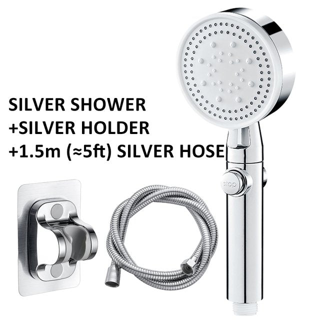 Powershower Duschkopf- 70% weniger Wasserverbrauch