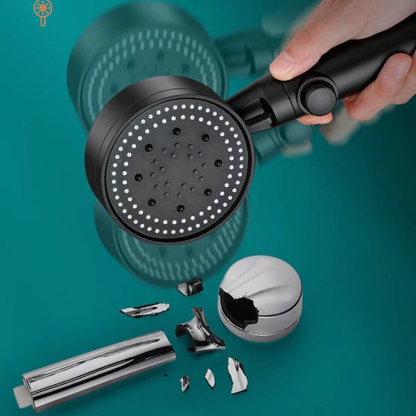 Powershower Duschkopf- 70% weniger Wasserverbrauch
